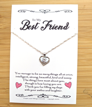 Load image into Gallery viewer, Stunning Best Friend Necklace Gift
