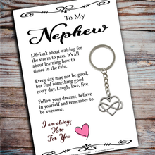 Load image into Gallery viewer, To My Nephew Key Ring
