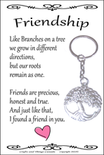 Load image into Gallery viewer, Friendship Tree Of Life Inspirational Gift