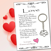 Load image into Gallery viewer, To My Love Key Ring