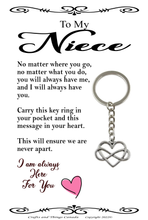 Load image into Gallery viewer, To My Nice Key Ring