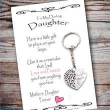 Load image into Gallery viewer, Mother & Daughter Key Ring