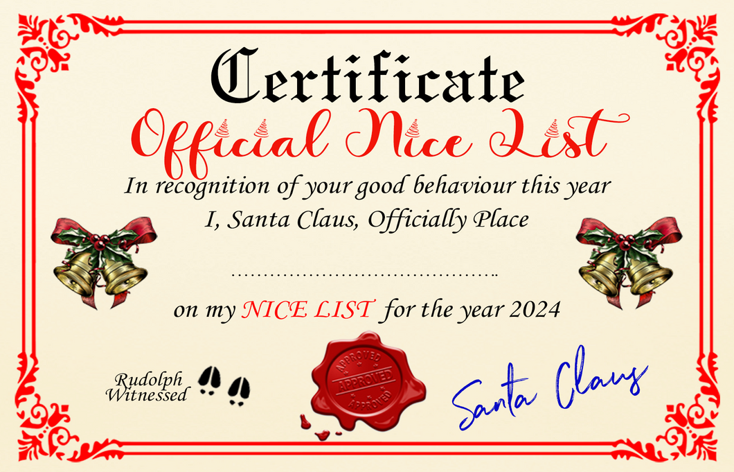 Santa Claus Nice guaranteed or santa-claus-nice-guaranteed-or