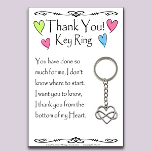 General Thank You Key Ring