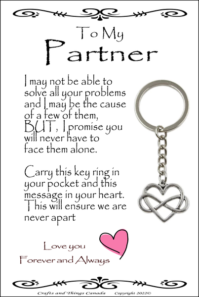 To My Soulmate, Wife, Husband, Love, Girlfriend Key Ring