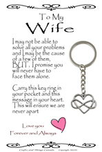 Load image into Gallery viewer, To My Soulmate, Wife, Husband, Love, Girlfriend Key Ring
